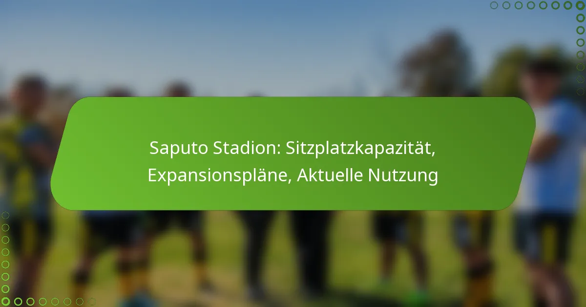 Saputo Stadion: Sitzplatzkapazität, Expansionspläne, Aktuelle Nutzung